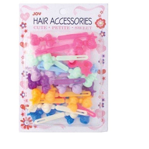 Joy - Ribbon Barrettes Multicolor x 5