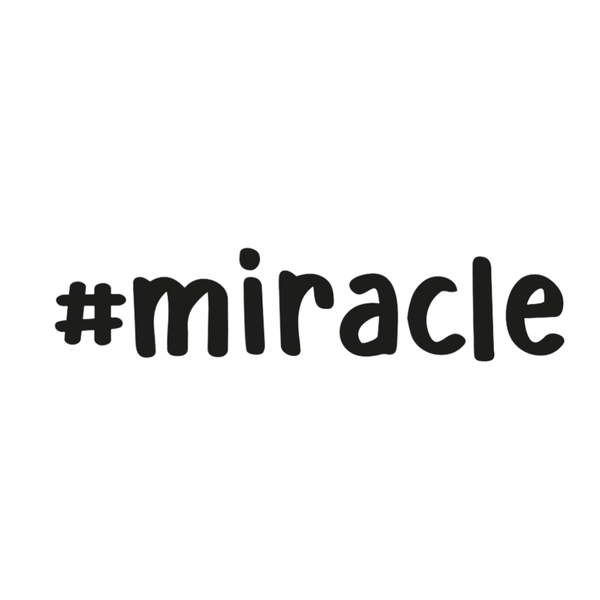 BG - Baby on Board Sign Decal Sticker - #Miracle