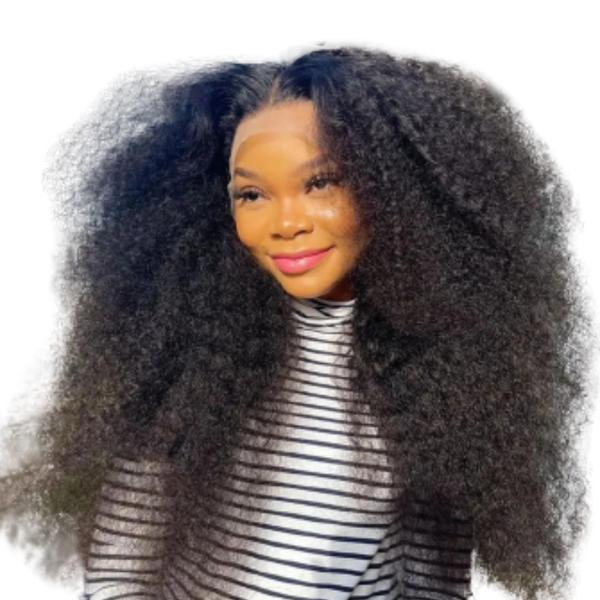 Brazilian Kinky Curly Hair wig, "24".