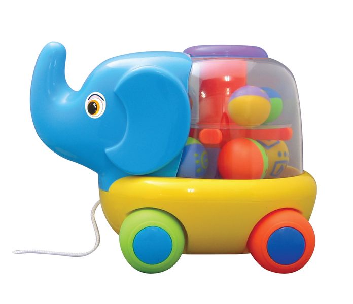 Funtime Ellie The Elephant Pull-Along Toy