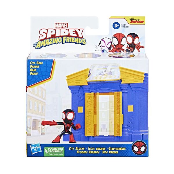Spidey And Friends-City Blocks Bank Miles