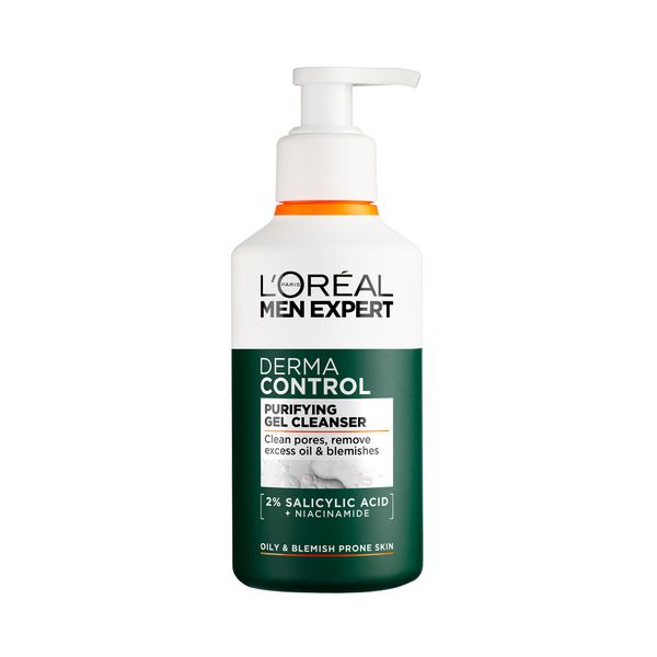 LOreal Men Expert Derma Control Purifying Cleansing Gel 260ml