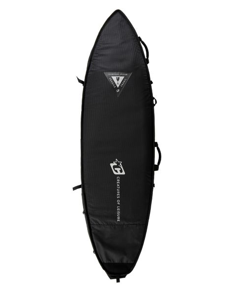 Creatures Shortboard Multi Tour DT2.0 6'7" Surfboard Bag : Black Silver