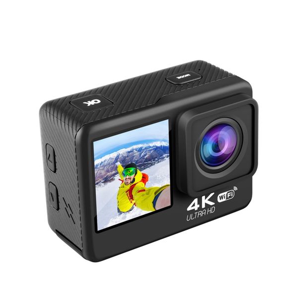4K Dual Screen Waterproof Action Camera WiFi 1080P Sports Cam HD