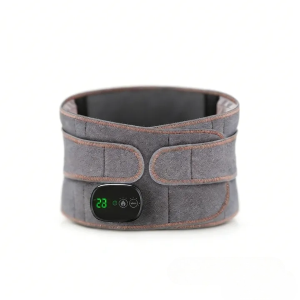 ABTOR Adjustable Lumbar Massage Belt with Hot Compress for Lower Back Pain