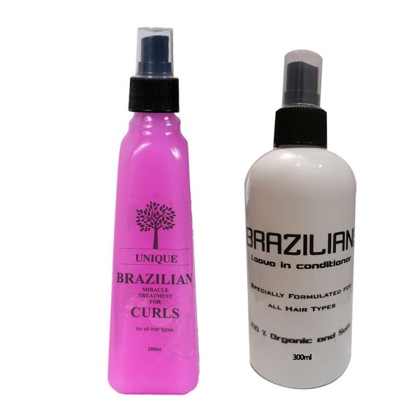 Brazilian Curls Treatment and Brazilian Hair Conditioner