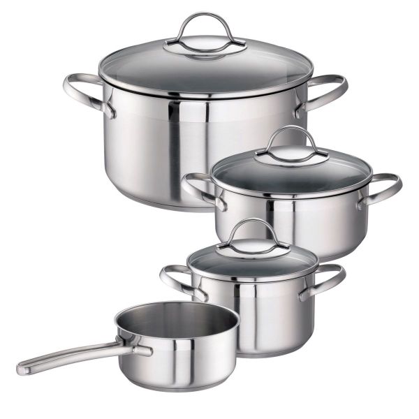 ROHE Pots Set and Saucepan "Merana" Set of 4
