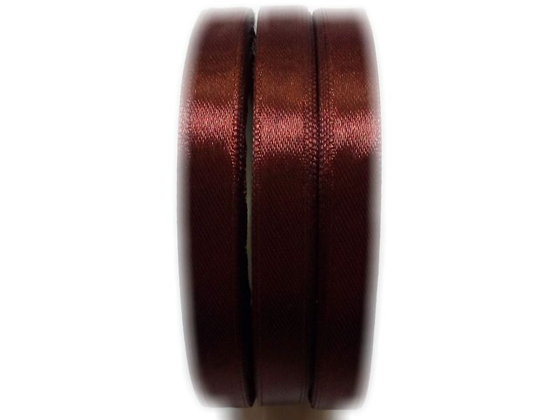 BEAD COOL - Satin Ribbon - 10mm width - Brown - Bows and Wrapping - 60m