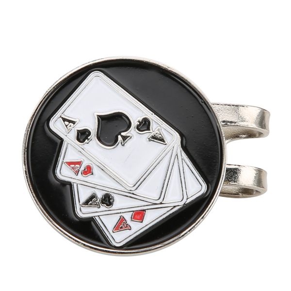 Poker Card Golf Clip