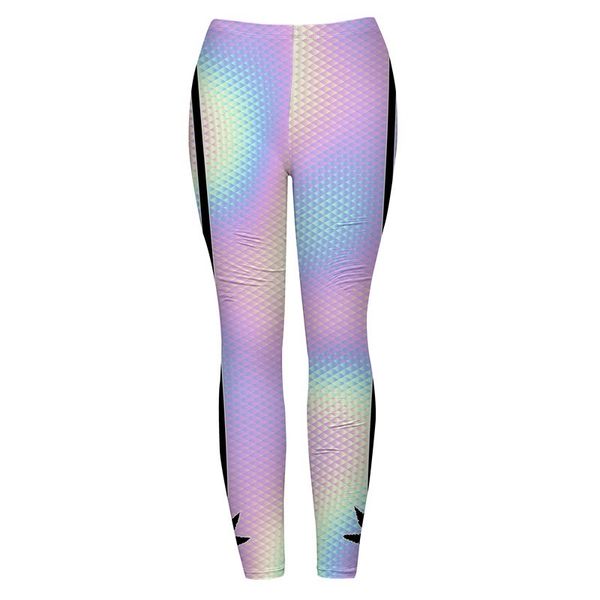 Yoga &amp; Pilates Leggings - Cannabis