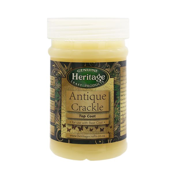 Heritage Antique Crackle Top Coat - 250ml