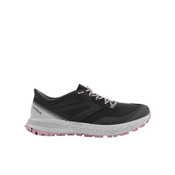 Kiprun Women's Trail Running Shoes TR2 - Carbon Grey &amp; Pink