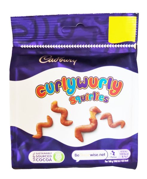 Cadbury Curly Wurly Squirlies 85g 2-Pack