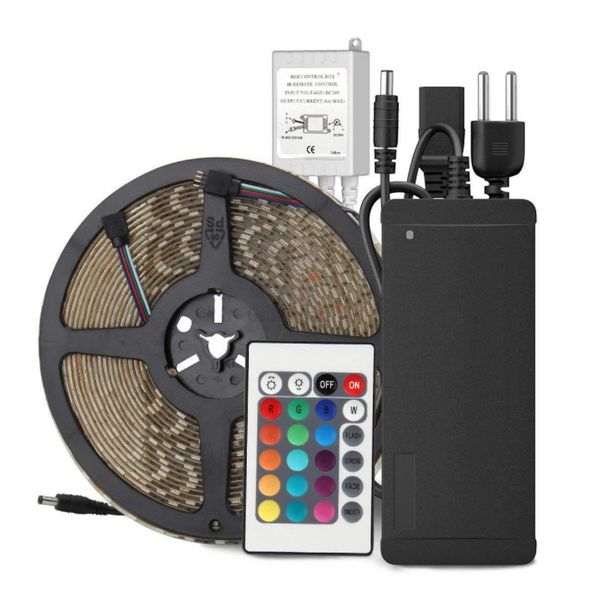 MrUL-5m 12V RGB 5050 LED Strip Kits