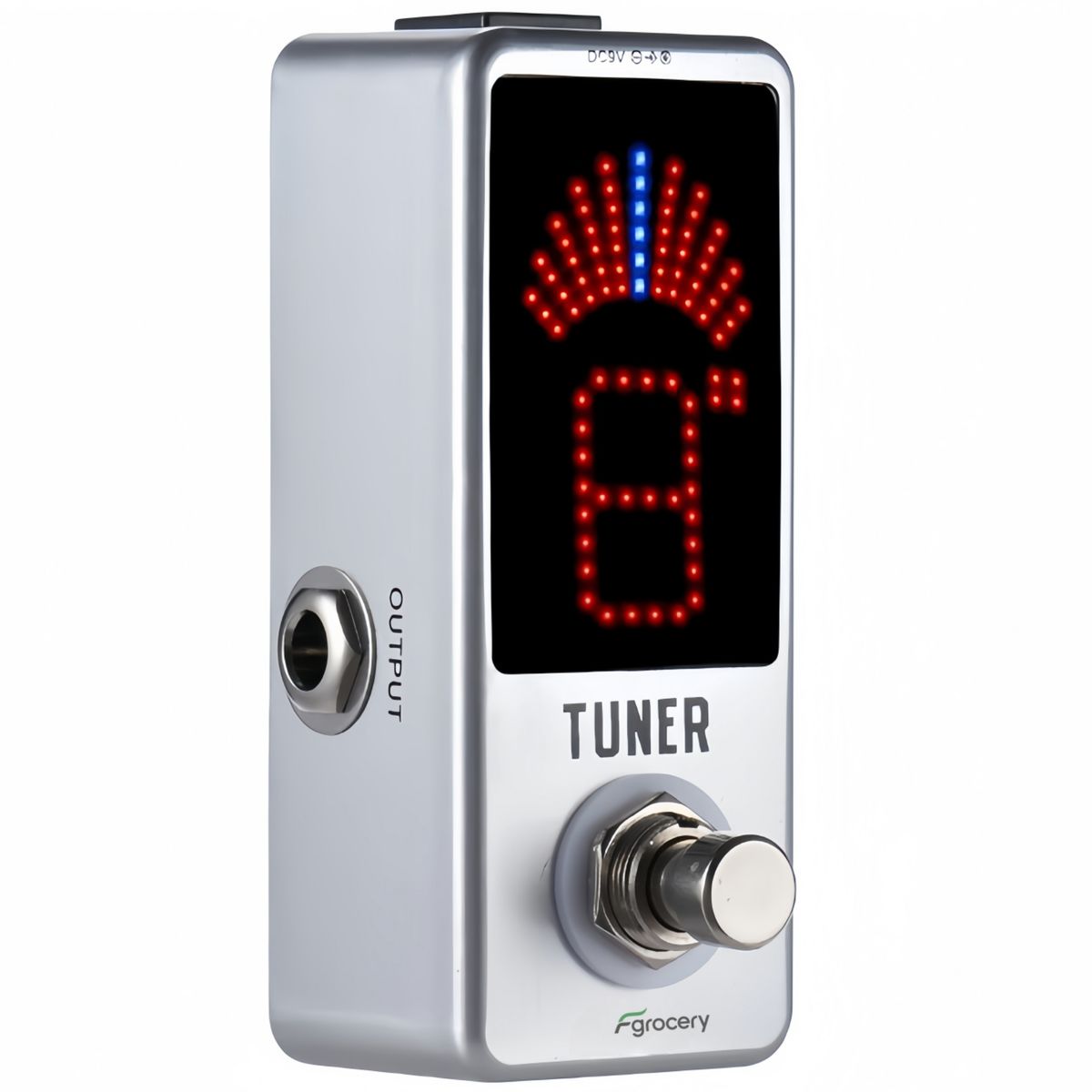 High Precision Guitar Chromatic Tuner Pedal Ture Bypass