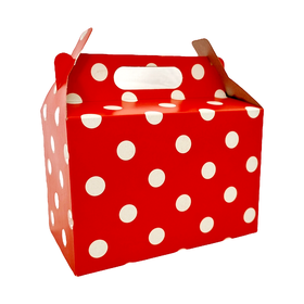 Red Party Box with White Polka Dots | Shop Today. Get it Tomorrow ...