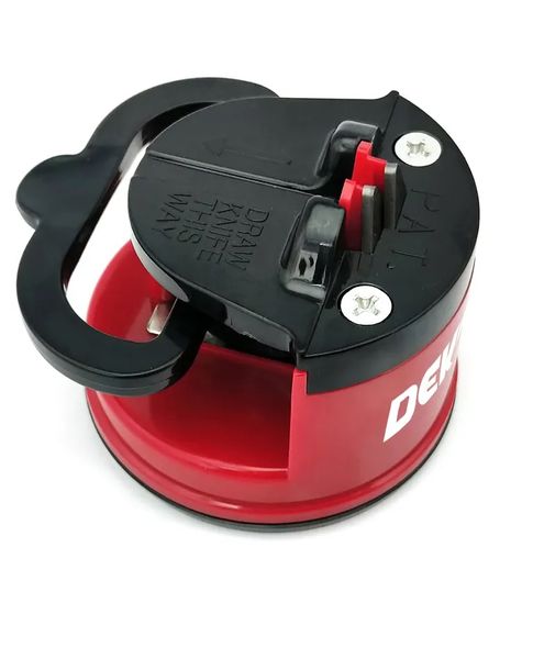 Dekton Knife Sharpener With Suction Cup Base