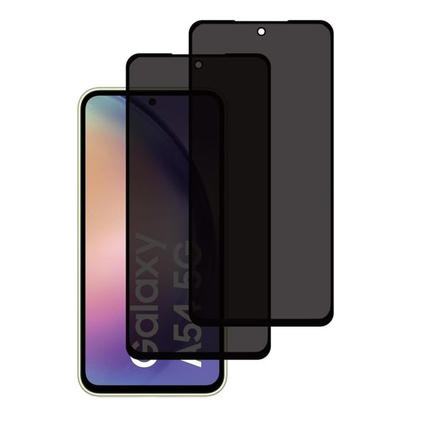 Ceramic Privacy Screen Protector Compatible with Samsung Galaxy S24 -2Pack