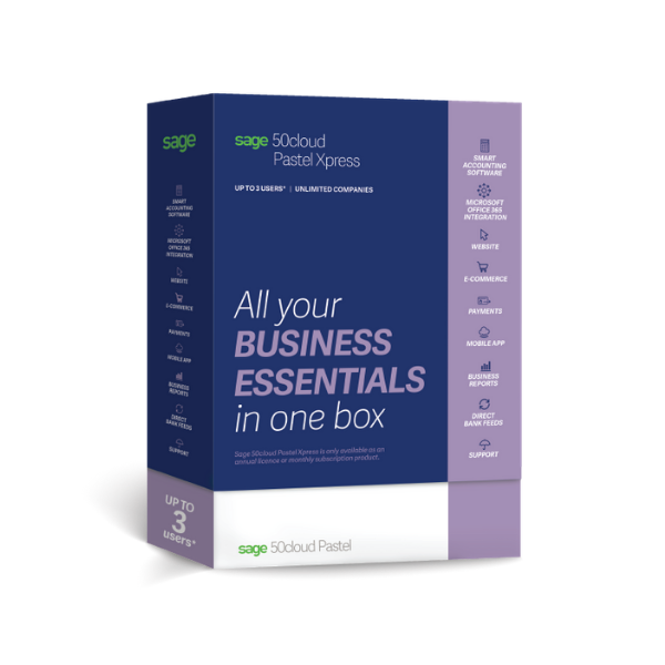 Sage Xpress Advantage Accounting - 1 User, Multi Company