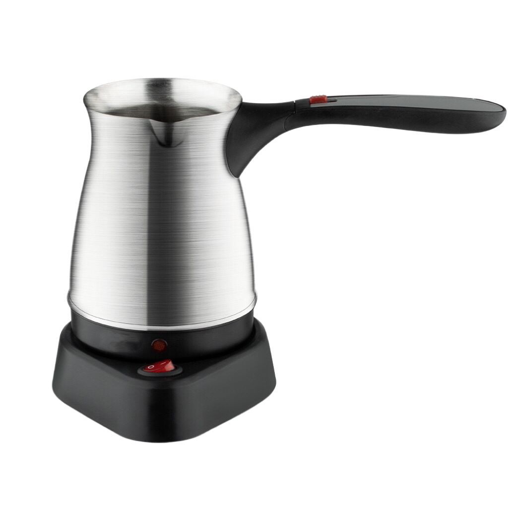Stainless Steel Electric Straight Handle Coffee Maker Kettle 0.6L