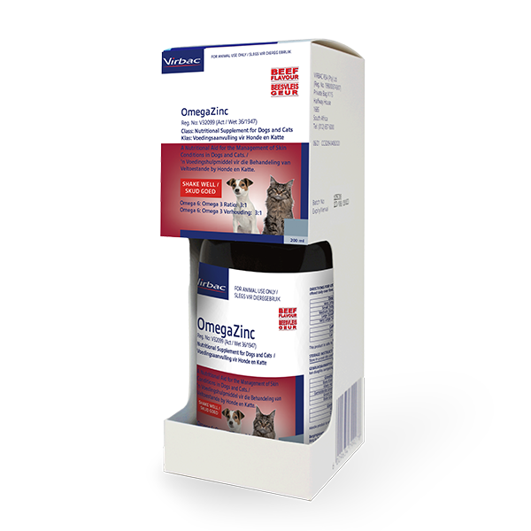 OmegaZinc Nutritional Supplement for Dogs and Cats