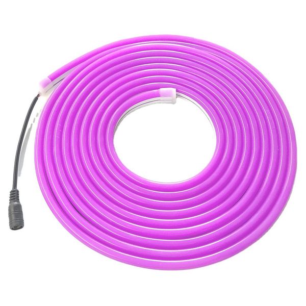 12V 5M LED Neon Strip Light- Purple