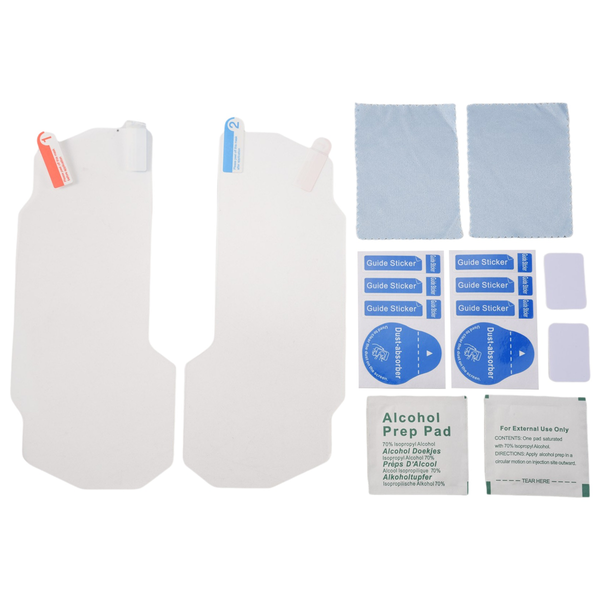 2 Set Motorcycle Instrument Protection Film Meter Screen Protector