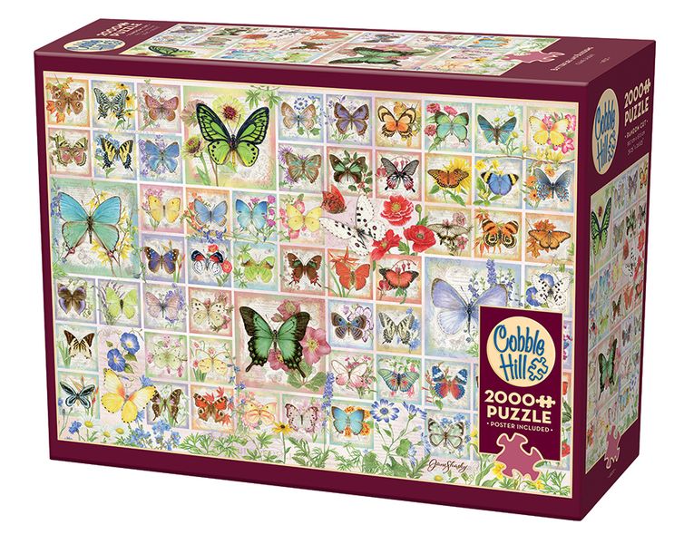 Cobble Hill Butterflies and Blossoms 2000 Piece Puzzle
