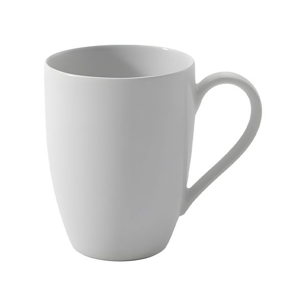 Ceramic White Coffee &amp; Tea Mugs for Home or Office 2-Pack