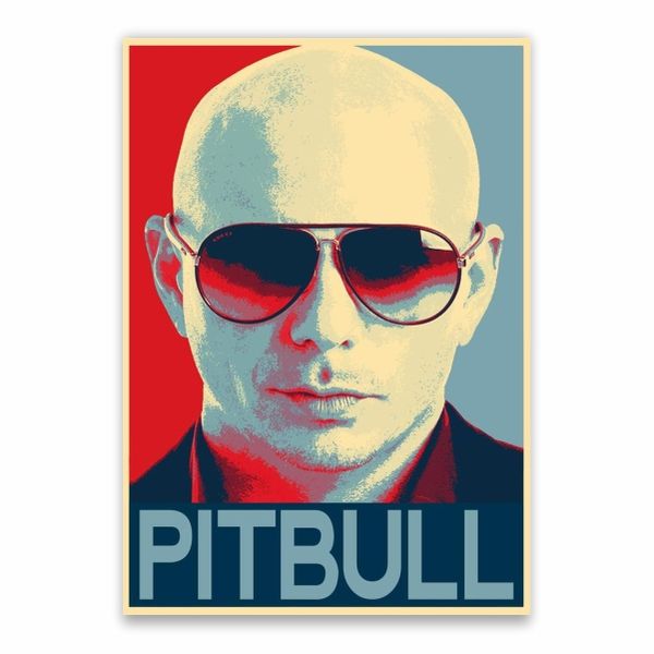 Pitbull Animated Poster - A1