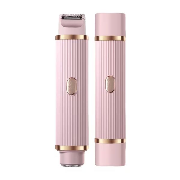 Versatile 2-In-1 Women'S Bikini Trimmer, Double Head Electric Shaver