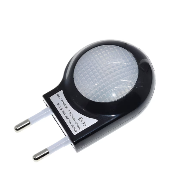 LED Night Light with Sensor, 0.7W, AC 100-240V