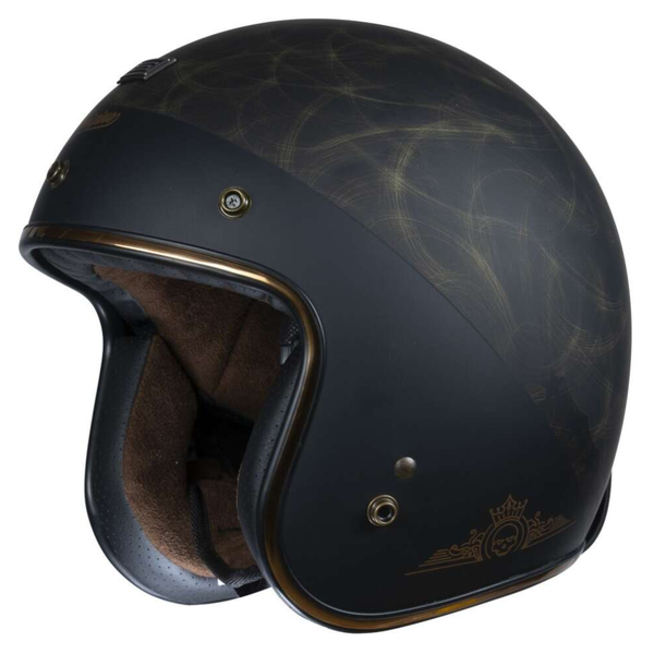 Origine Primo Rocker Silver Helmet
