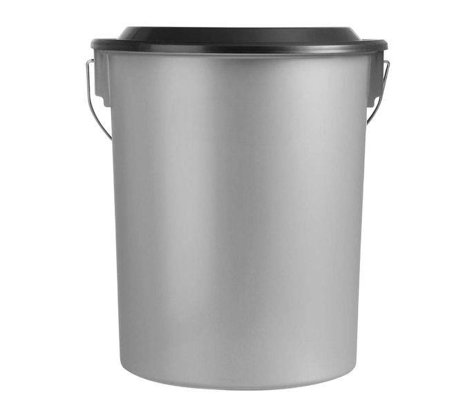 20L Bucket with Lid Grey