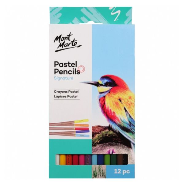 Pastel Pencils 12 Colours