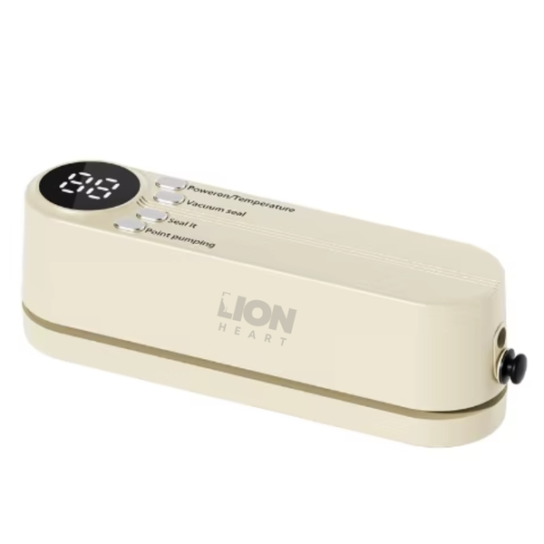 LH 3 in 1 Electric Vacuum Sealer Machine For Kitchen &amp; Home Use - Beige