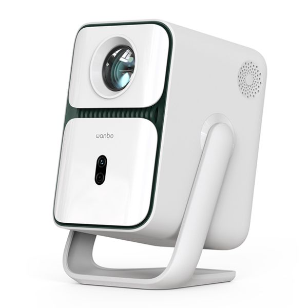 Wanbo - 1080P 500ANSI Android 11 Smart Home Theatre Projector - White