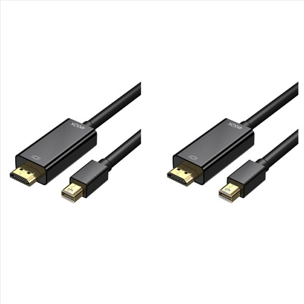 Mini Dp To Hdmi 6inc Cable Compatible with Macbook Air Pro Monitor Projector