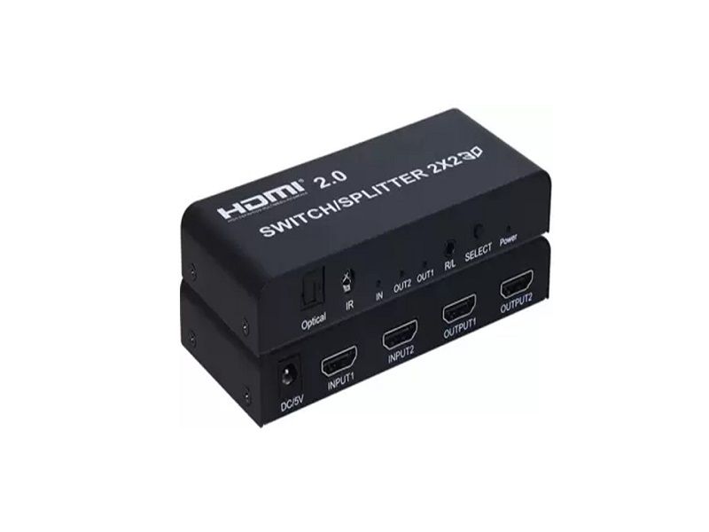 2x2 HDMI2.0 Switch Splitter 4k