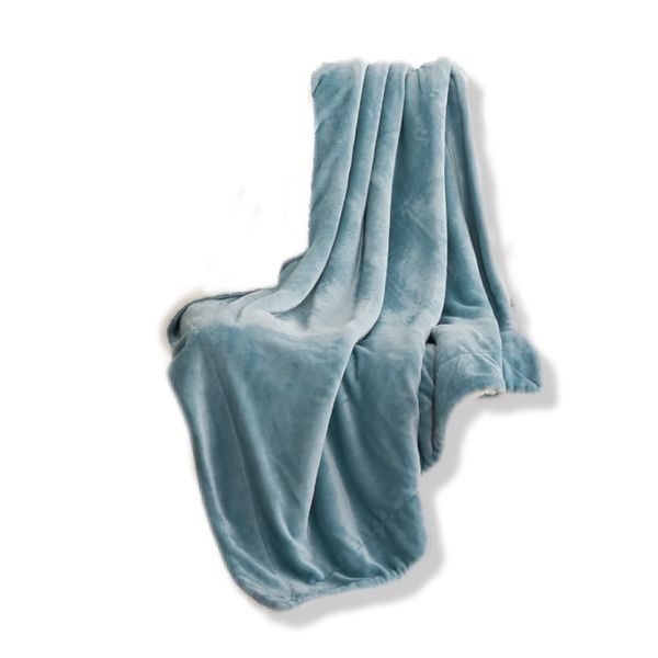 Posh Velvety Throw Blanket Soft Faux Fur Rabbit