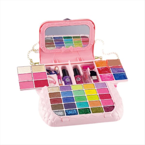 Kids Makeup Kit for Girl with Mirror Washable Makeup Toys