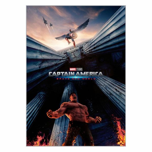 Captain America Brave New World Poster - A1
