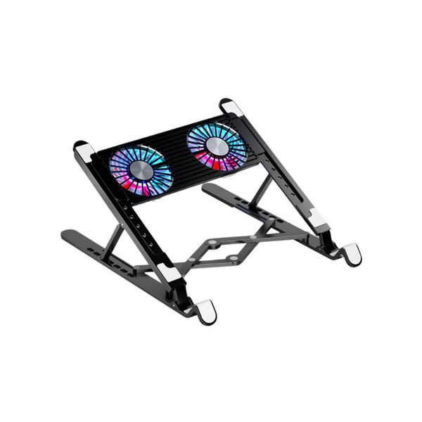 Portable Foldable Laptop Holder With Air Cooling Fans MQ1