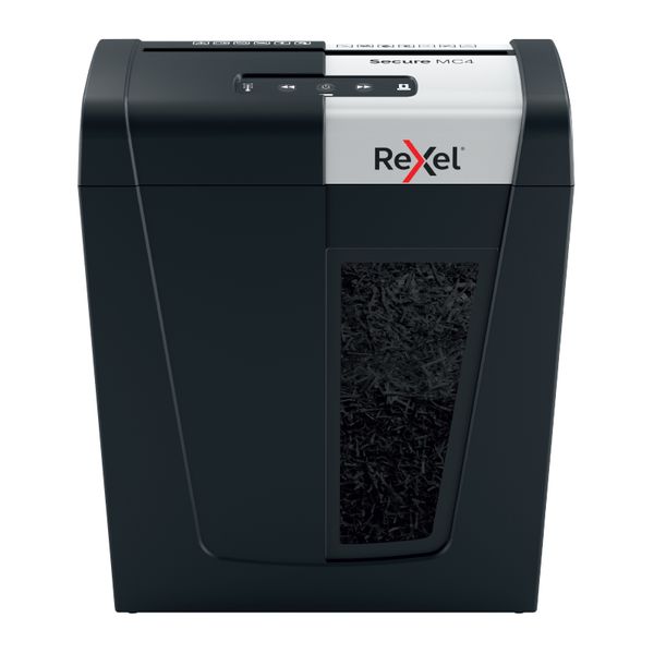 Rexel Secure MC4 Whisper-Shred Micro Cut P5 Paper Shredder