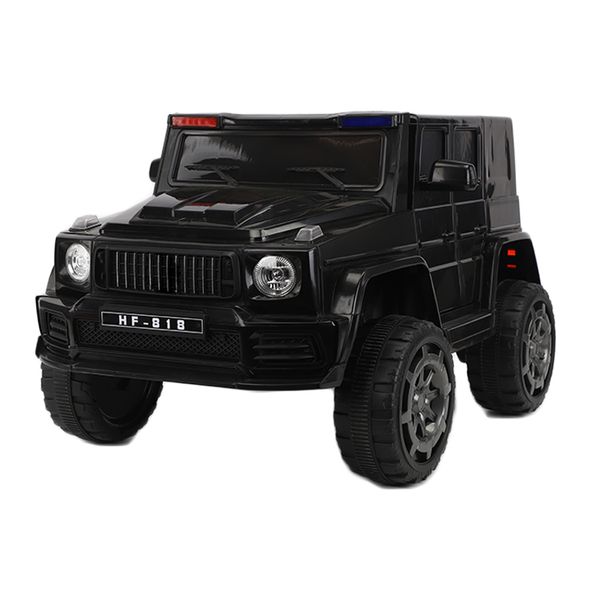 Police Kids Ride-On Electric Jeep | 12V Battery | Dual Motors | Remote