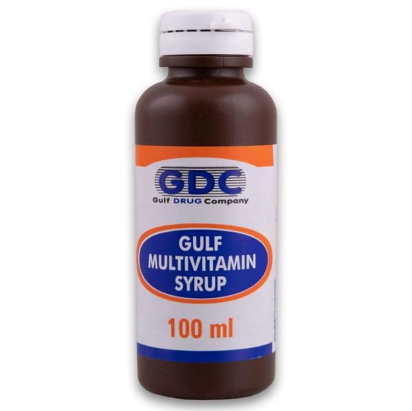 GDC - Gulf Multivitamin Syrup 100ml x 10