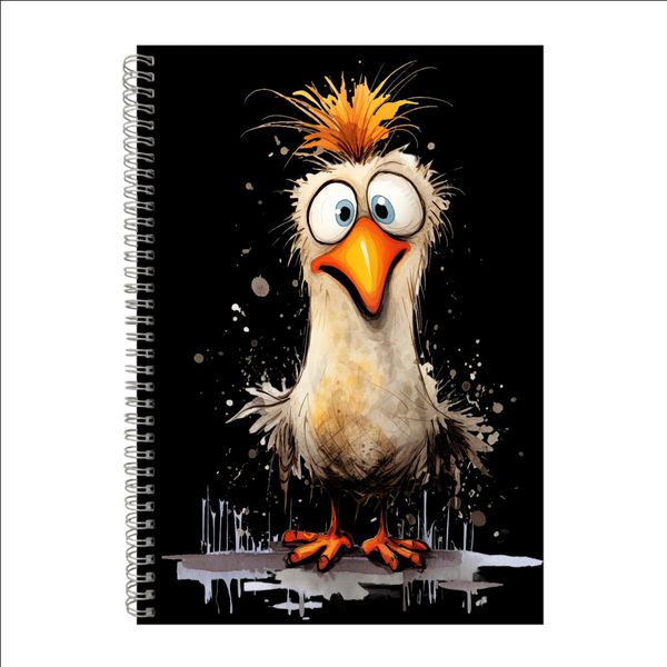 Chic A4 Notebook Pad for Men Women Funny Animals Graphic Present 052