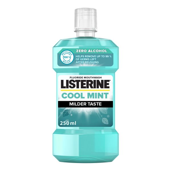 LISTERINE Mouthwash, Zero - Mild Mint - 250ml