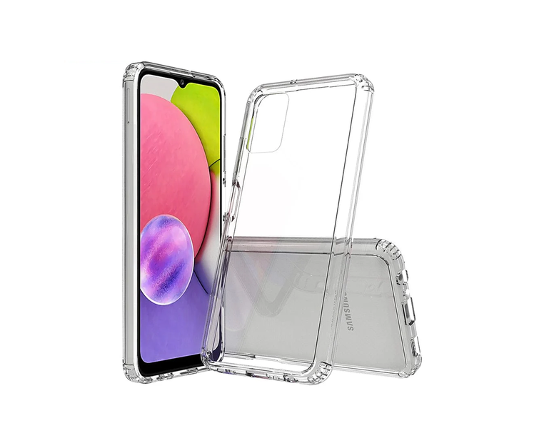 Clear Slim TPU, Shockproof Case Compatible with Samsung Galaxy A02s