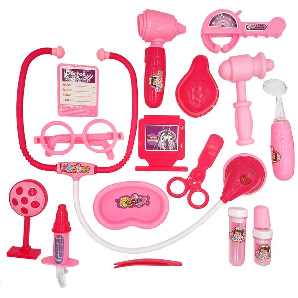 Little Angel Interactive Doctor Role Play Toy Set - Toys for Girls